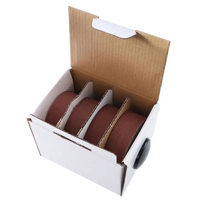 

6 Meter 150-400 Grit Emery Cloth Roll Polishing Sandpaper for Grinding Tools Metalworking Woodworking