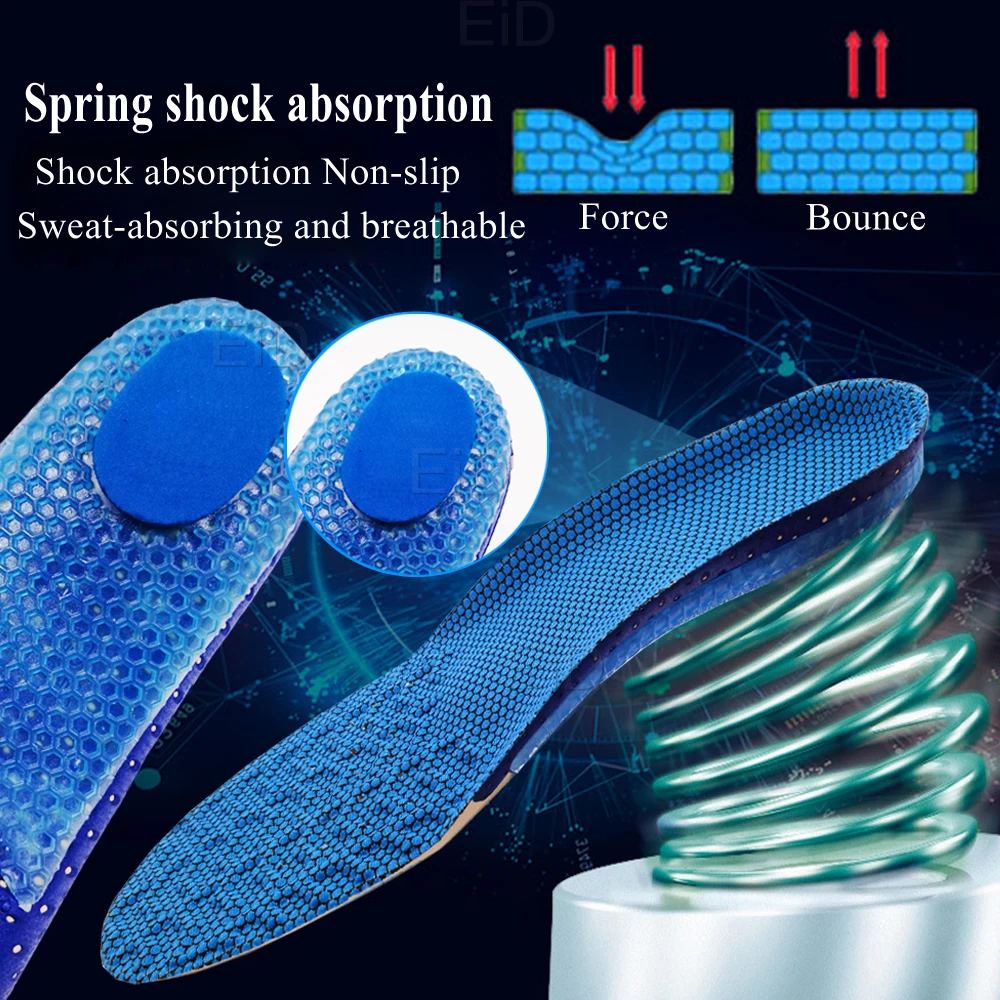 Flatfoot Orthotics Orthopedic Shoe Insole Shoes Accessories Orthopedic Memory Foam Sport Arch Support Insert Pad Woman Men