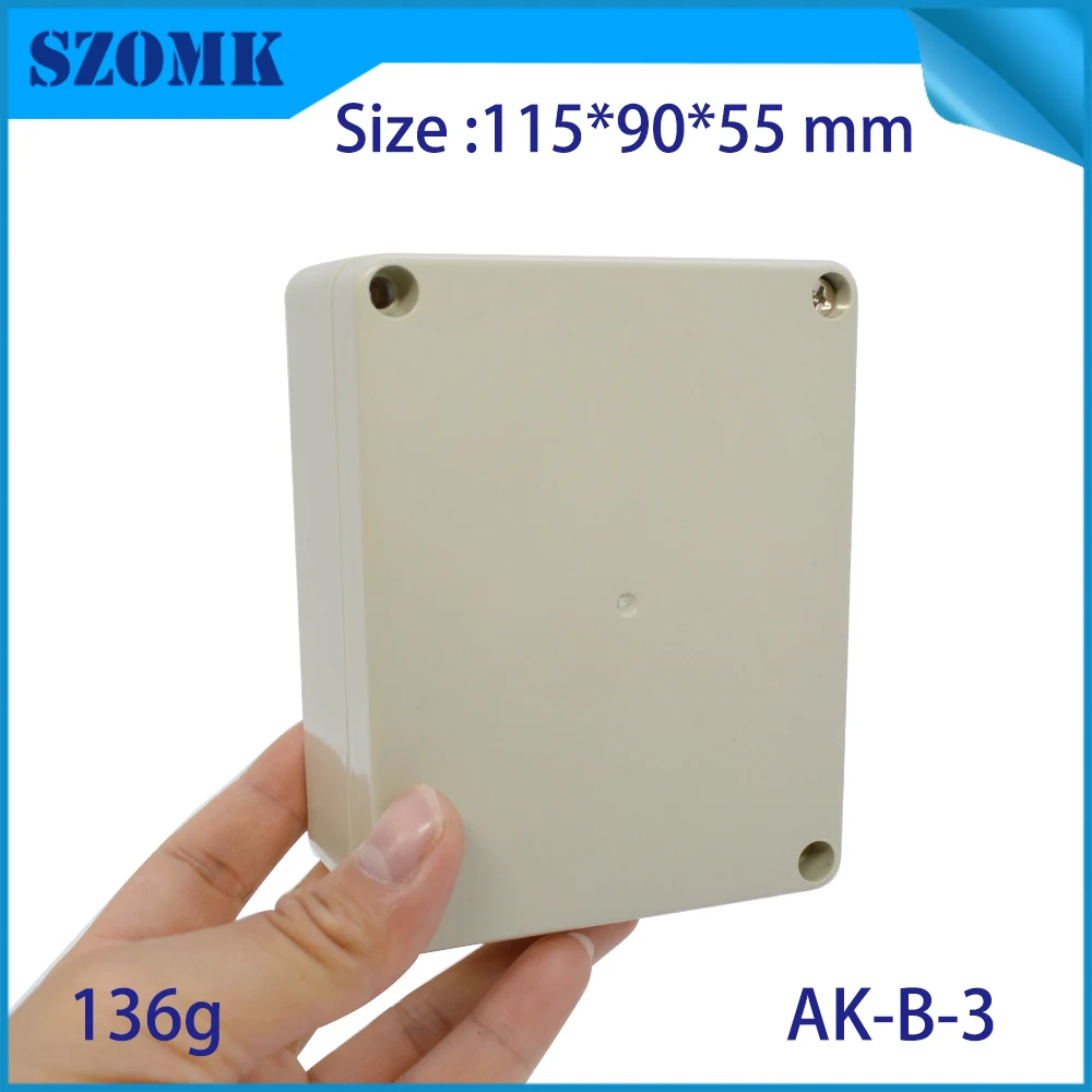 4 шт. пластиковые корпуса для электроники 115 х90х55 мм