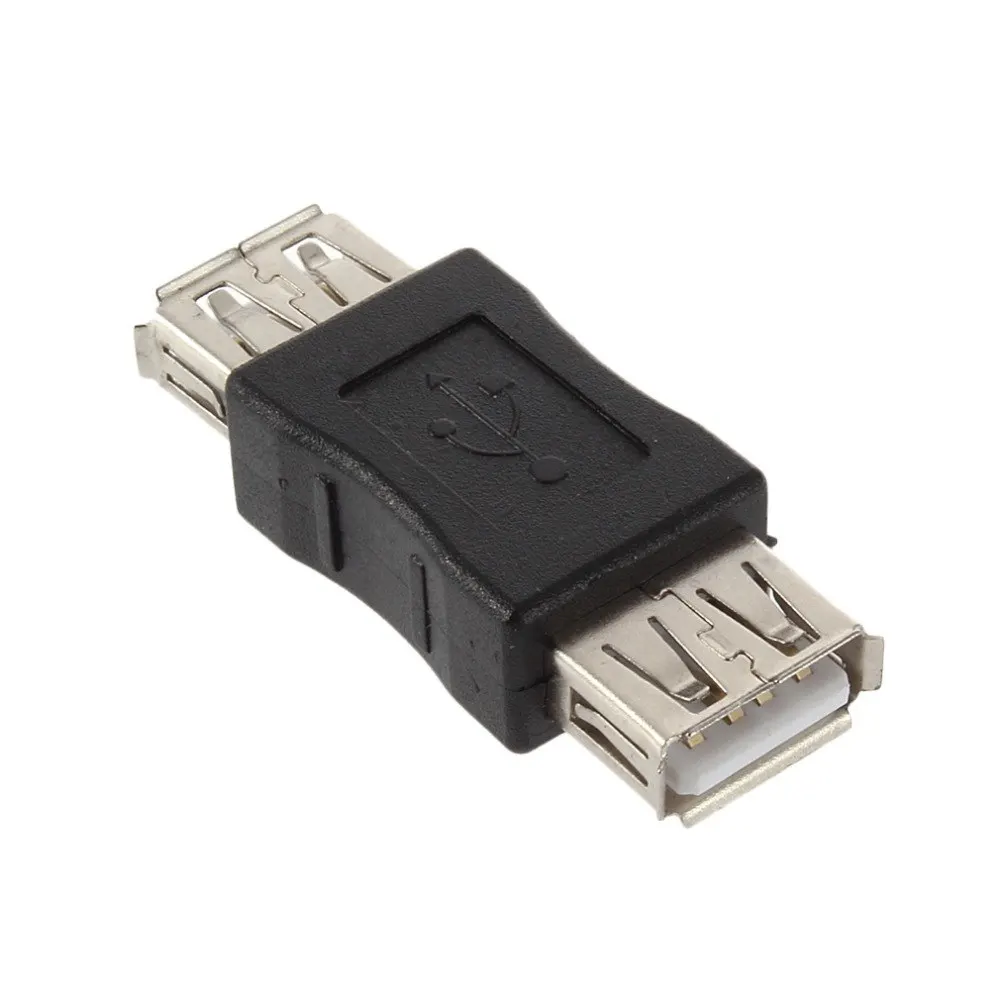 USB 2.0 Type A Female to A Female Coupler Adapter Connector F/F Converter
