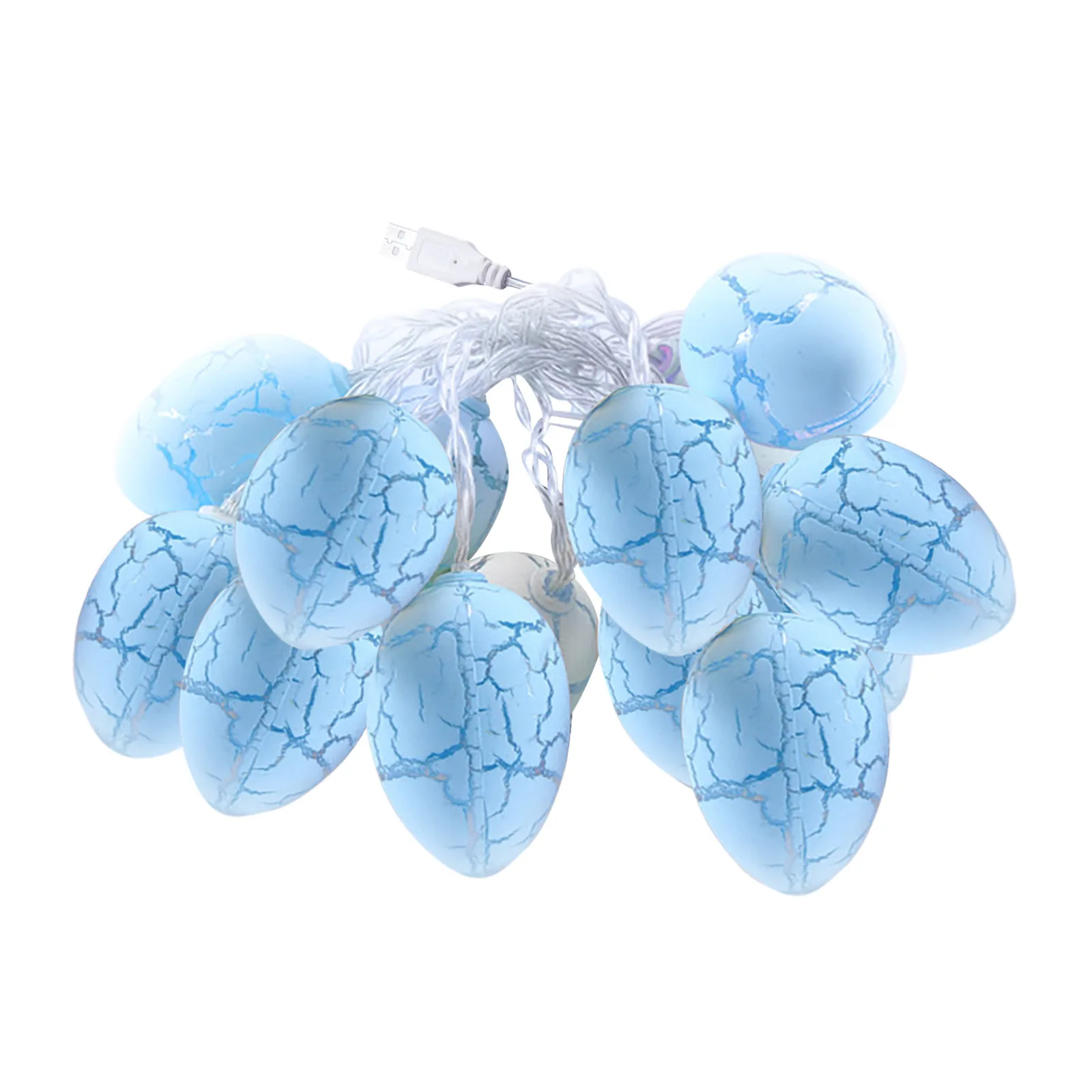 

Easter Eggs Wire String Lights Battery Operated Light Party Home Decor Lamps USB Crack Egg LED Light String Home Decor Lamp