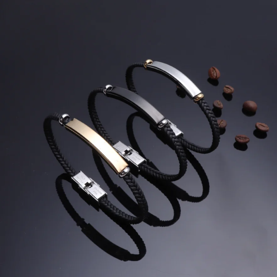 Ювелирные изделия из нержавеющей стали мужские/женские многослойные ручной