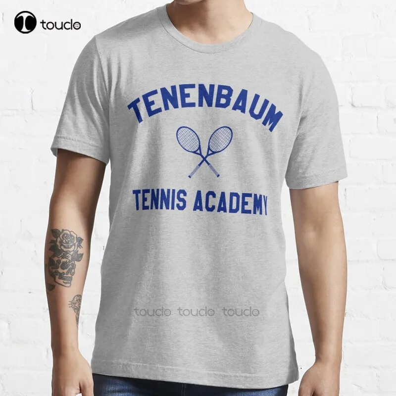 

Новая теннисная Академия тененбаума, футболка королевская тенбаума, Хлопковая мужская футболка, футболка, женская футболка на заказ, Подро...