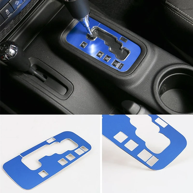 Накладка на рамку коробки передач для Jeep Wrangler 2012 2018 внутренние аксессуары
