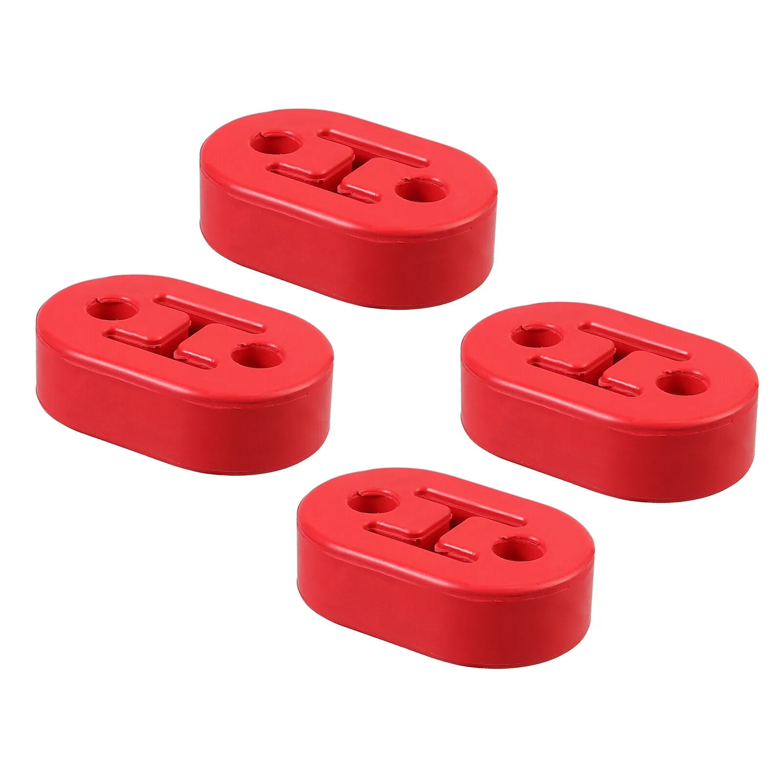 

11.5mm Insulator 2 Holes 4 PCS Car Exhaust Hanger Muffler Polyurethane