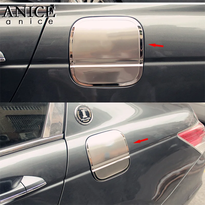 Stainless Steel Fuel Tank Decorator Cover Trim Fit For Honda Accord Sedan 4-Door 2008-2012 | Автомобили и мотоциклы