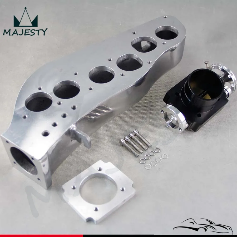 Впускной коллектор + 65 мм дроссельная заслонка Подходит для Nissan Skyline RB20DET R32 GTS|skyline