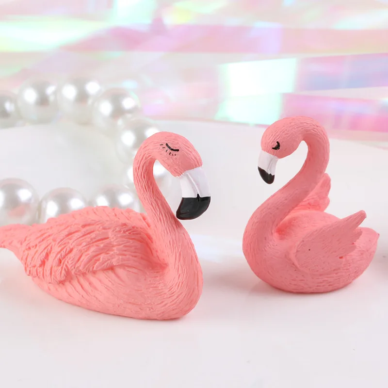1 шт. Белый лебедь/Розовый фламинго держатель для ногтей тренировочный дисплей