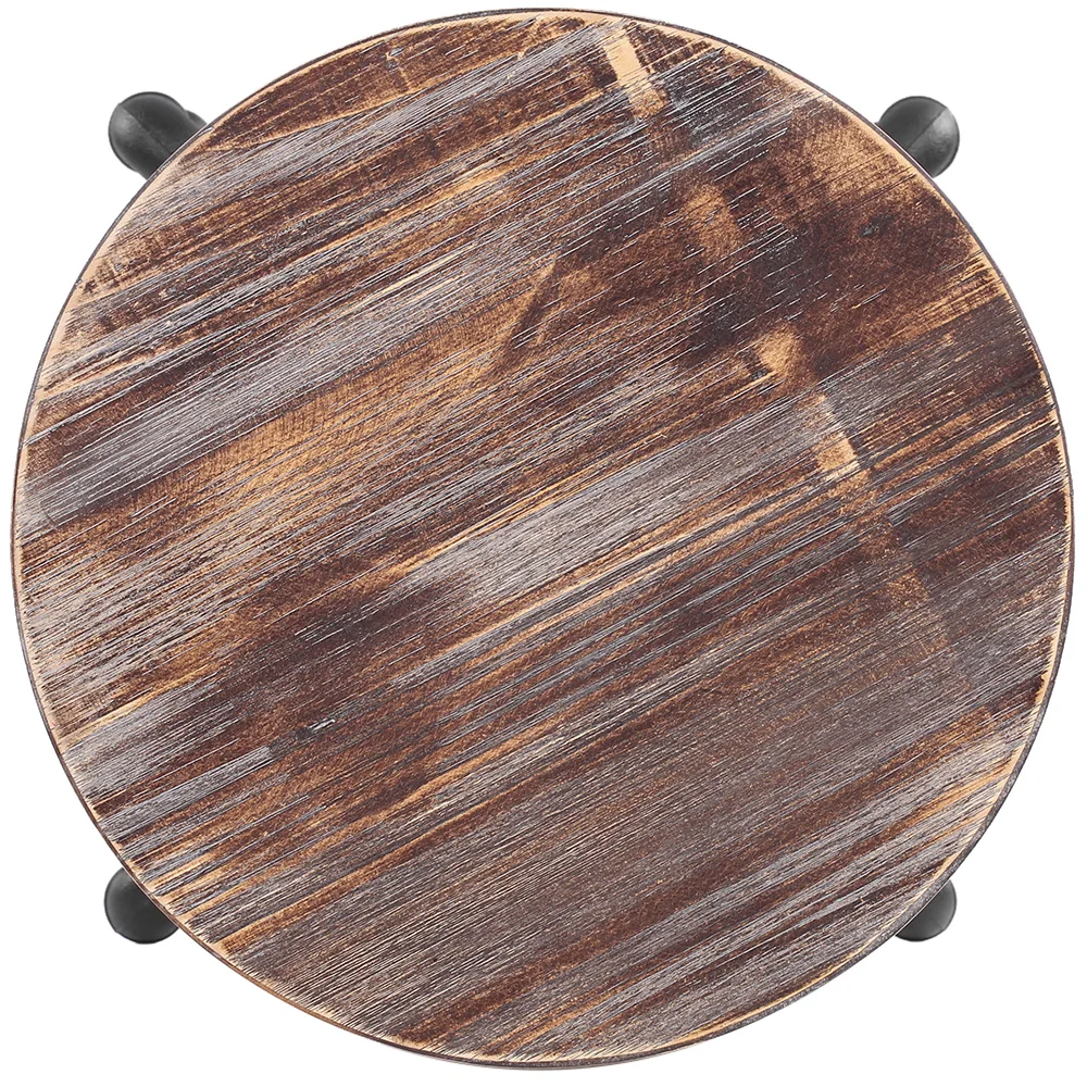 Металлический индустриальный барный стул iKayaa с регулируемой высотой поворотный