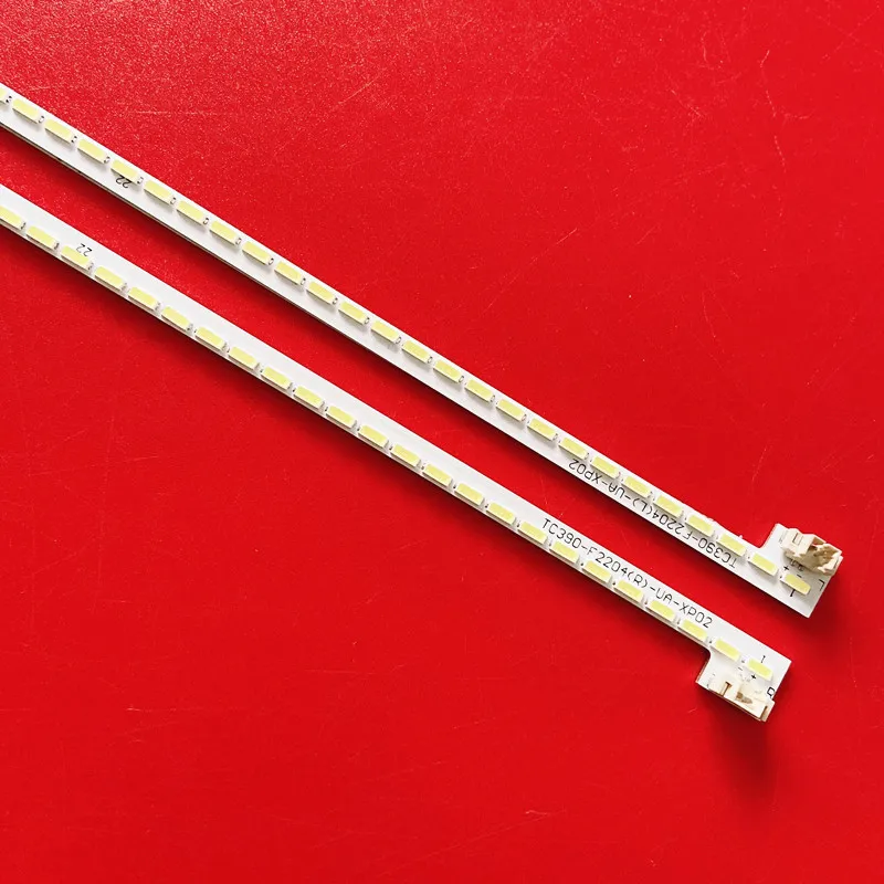 2pcs/set LED Backlight strip 88lamps for FOR SALORA LED39UAT TC390-F2204(R) L UA-XP02 CVB39003 CV9202H-TPW TC390FN04 V390HJ1 |