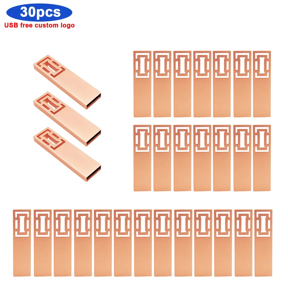 

30pcs/lot USB 2.0 metal flash disk USB flash drive 4GB 8GB 16GB 32GB 64GB 128GB Pendrive stick memory stick free Custom LOGO