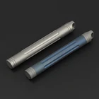 Сине-серые Уплотнители из титанового сплава, водонепроницаемый держатель для зубочисток, ложка для удаления ушной серы бутылки EDC