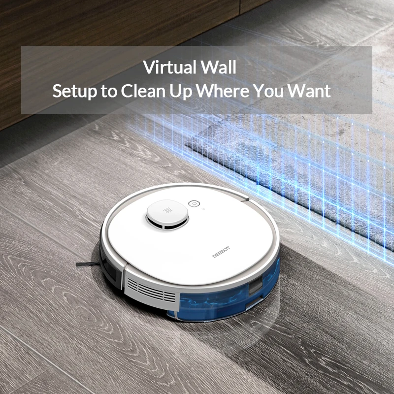 Лазерный робот пылесос ECOVACS Deebot N3 Max с шваброй и управлением через приложение для