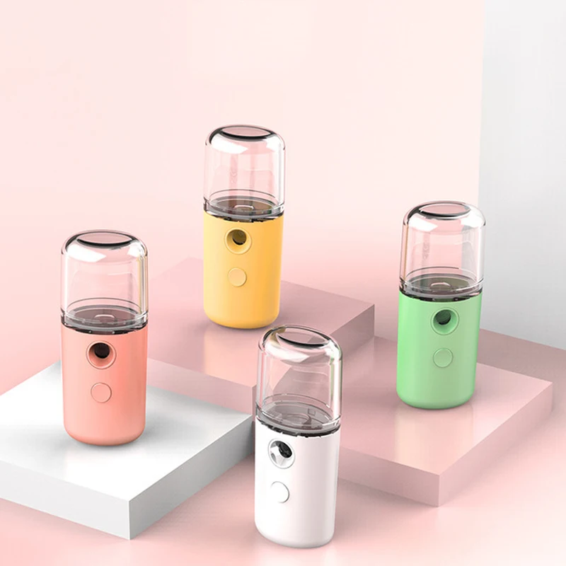 Измеритель влажности косметический увлажнитель USB зарядка нано распылитель