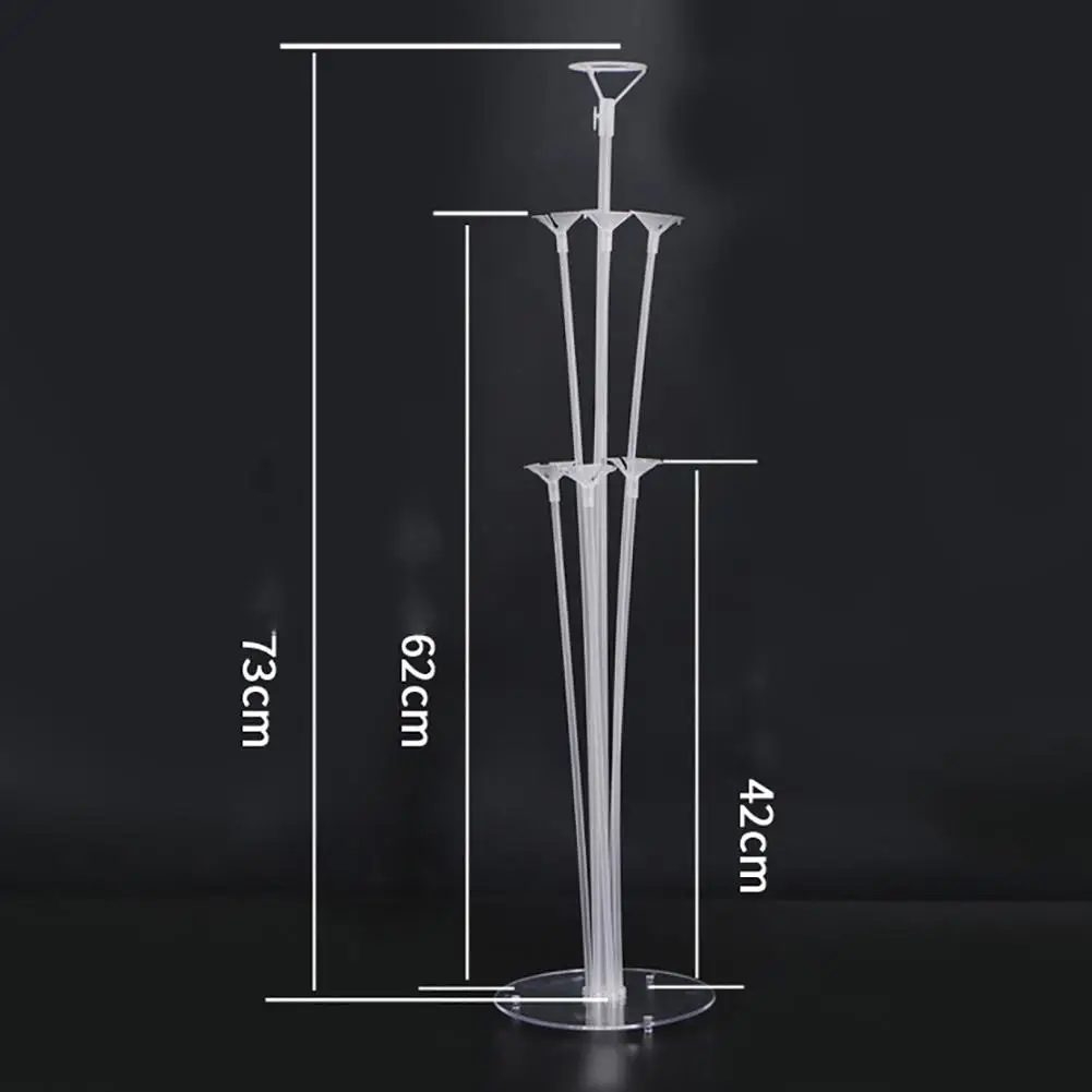 

8 Tubes Balloons Display Column Stand Holder Baby Shower Wedding Birthday Decor