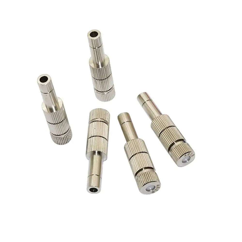 6mm Metal Low Pressure Quick-connect Misting Nozzle With Filter inside 0.2/0.3/0.4/0.5/0.6mm Orifice Cooling Irrigation Sprayer | Дом и сад