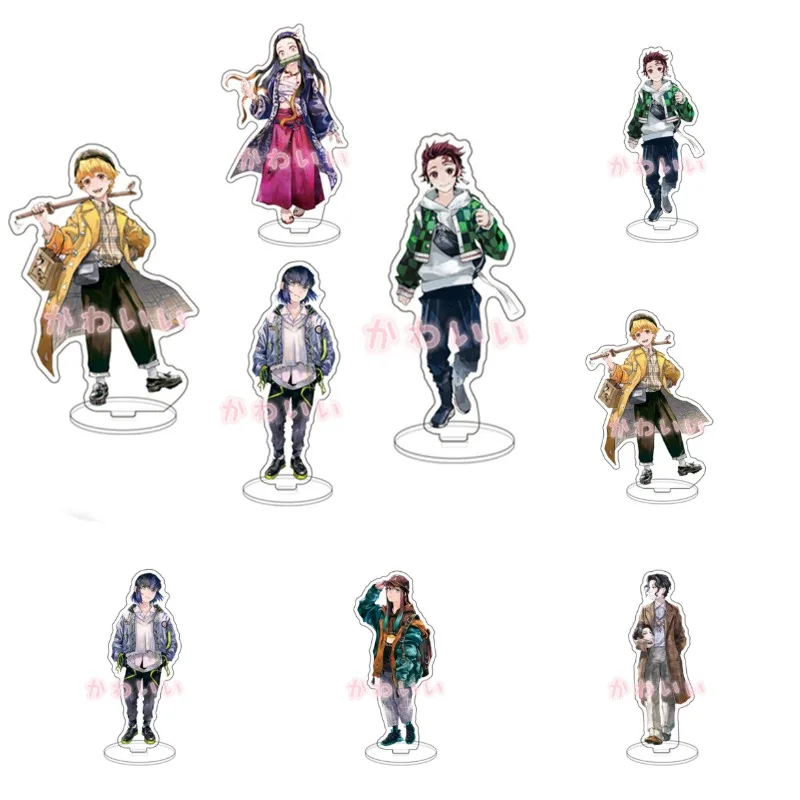Фигурки героев аниме рассекающий демонов Kimetsu No Yaiba Hashira Giyuu Muichirou Shinob акриловая