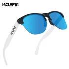 Мужские и женские спортивные очки KDEAM, поляризационные солнцезащитные очки с отражающим покрытием и оправой из TR90