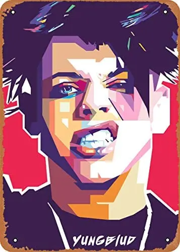 

Musician Yungblud Plaque Poster Metal Tin Sign 8" x 12" Vintage Retro Wall Decor