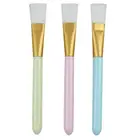 3 шт. Макияж DIY маска для лица грязевая щетка с пластиковой ручкой косметический аппликатор Q0KD