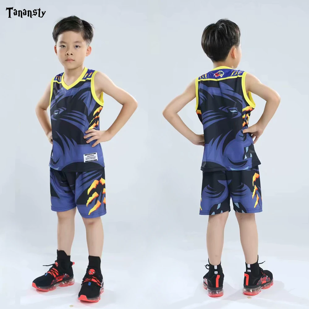 Баскетбольные трикотажные наборы для мальчиков баскетбольный набор детские