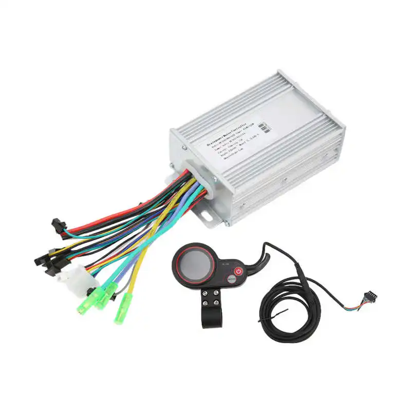 

Brushless Motor Controller Intelligent Heat Dissipation Rainproof Electric Bike Controller with LCD Backlit Display