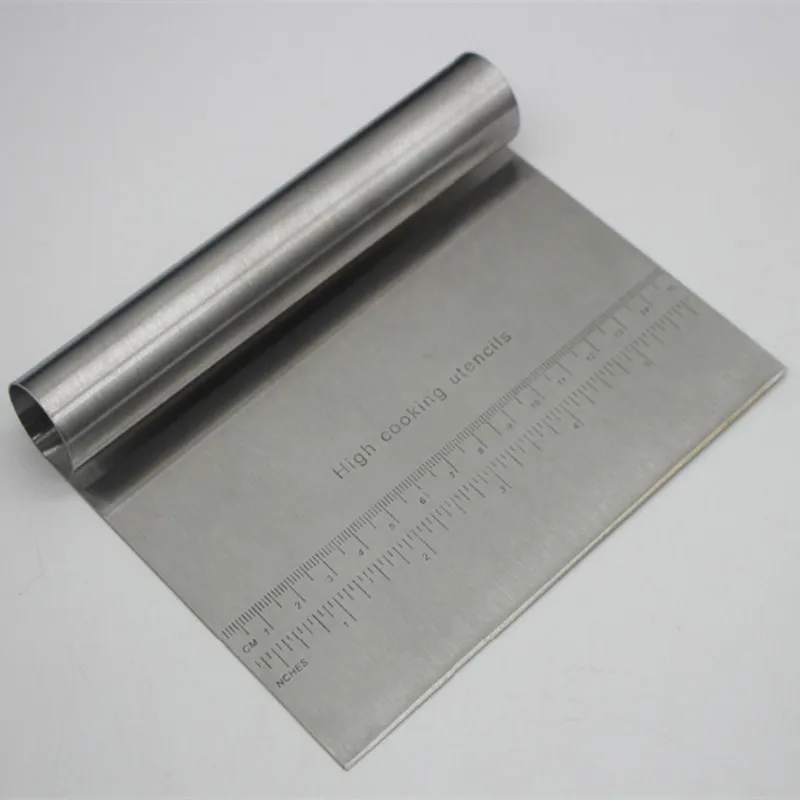 Скребок для теста из нержавеющей стали пиццы лопатки выпечки инструменты