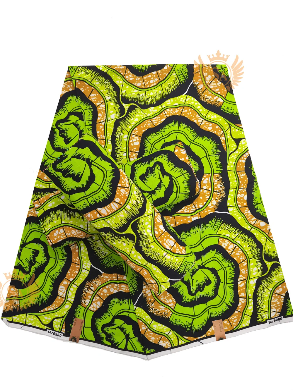 Настоящая восковая ткань высокого качества с гарантированным восковым принтом