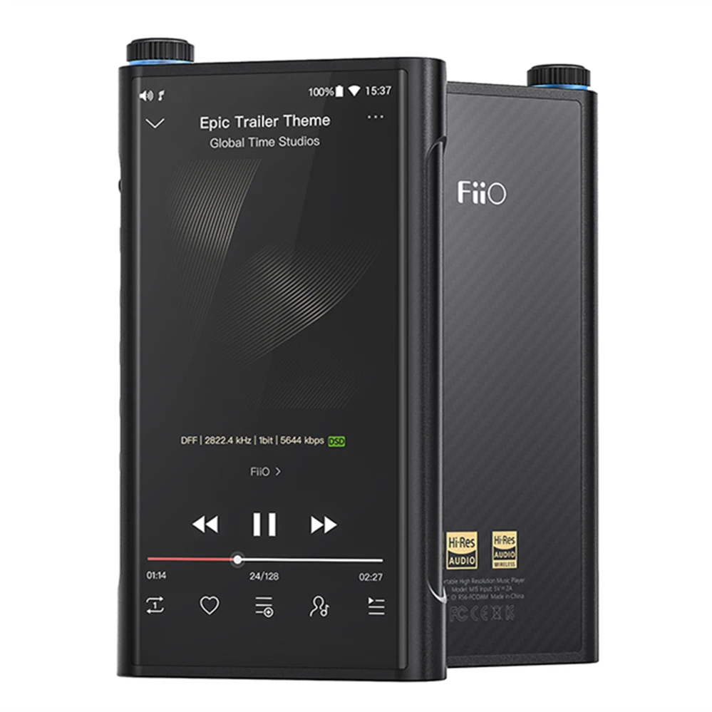 Флагманский Android двойной портативный музыкальный плеер FiiO M15 AK4499 Hi-Res MP3 USB DAC Samsung