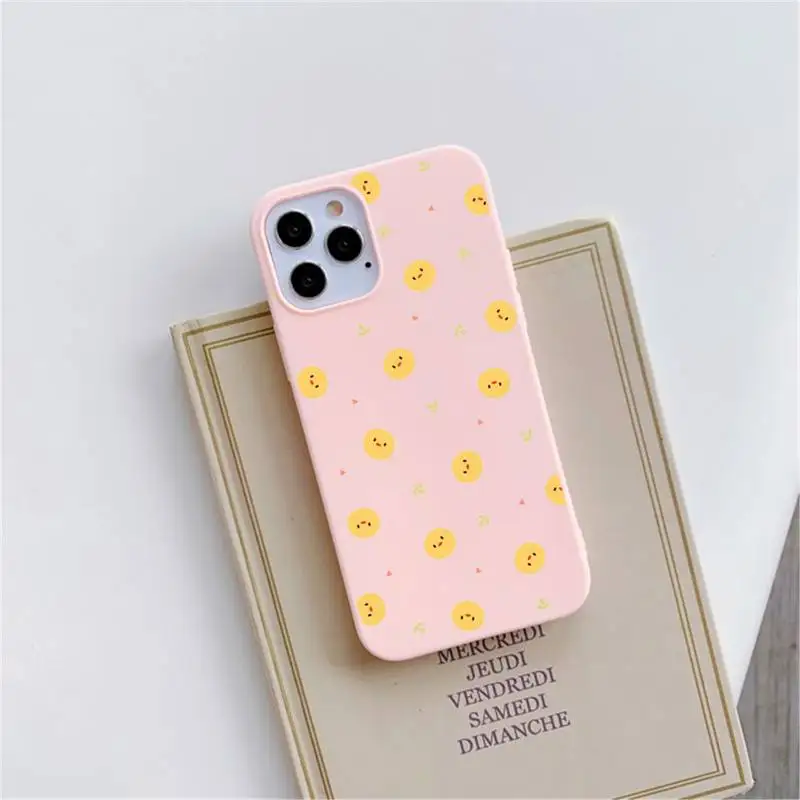 

cute fashion Phone Case Pink Candy Color for iPhone 11 12 mini pro XS MAX 8 7 6 6S Plus X SE 2020 XR