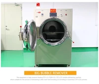 jiutu big defoaming machine for keyboard industrial sensitive touch digitizer and glass bonding bubble removing 8001200mm