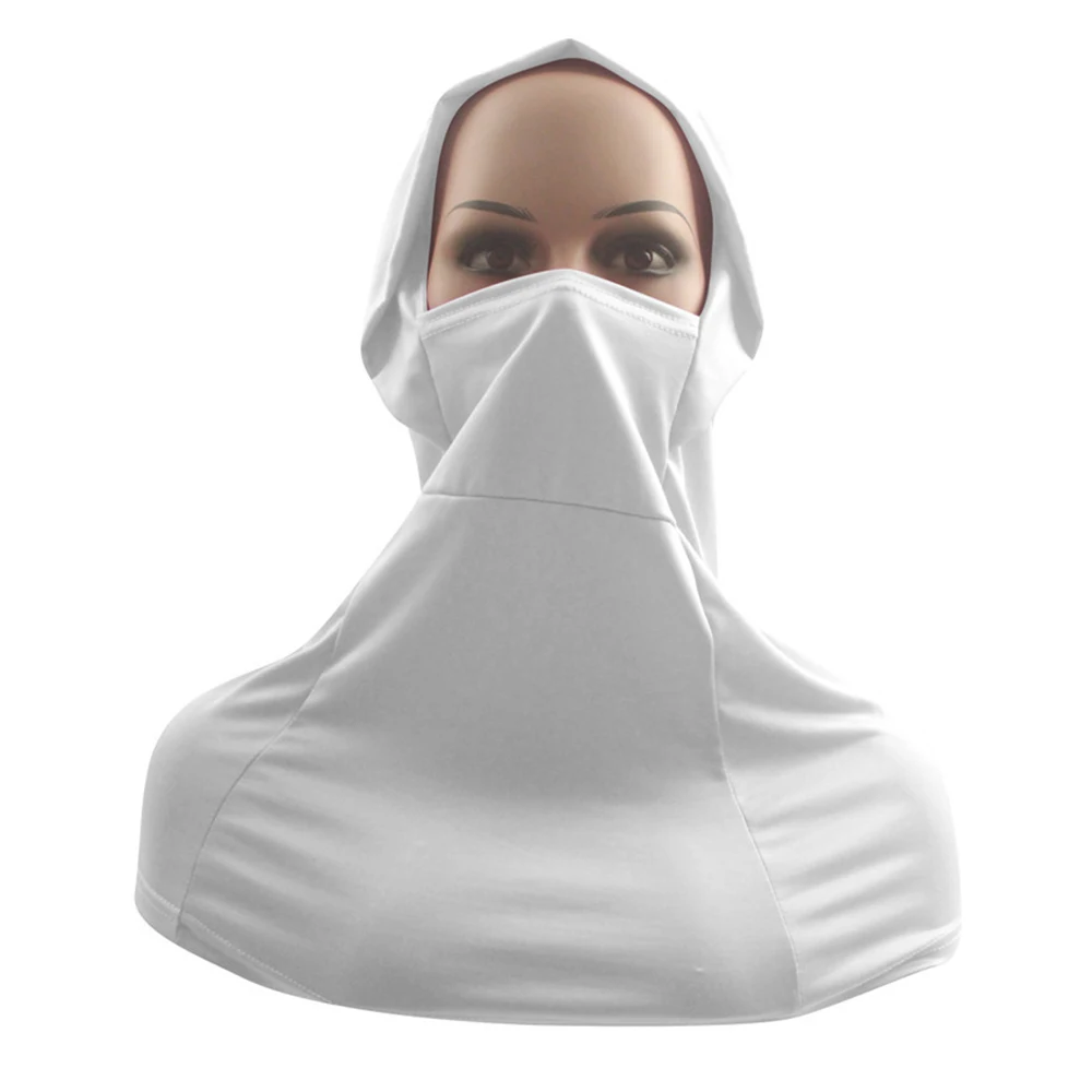 Фата шарф для лица Исламская Паранджа Niqab головной платок полностью закрывающий