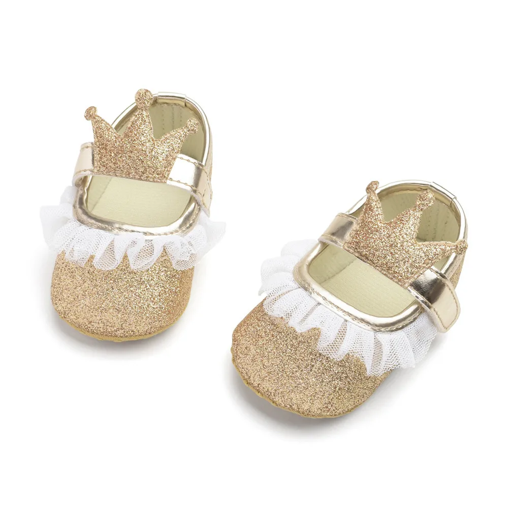 Детская обувь милая для новорожденных девочек повседневная малышей|Кожаная