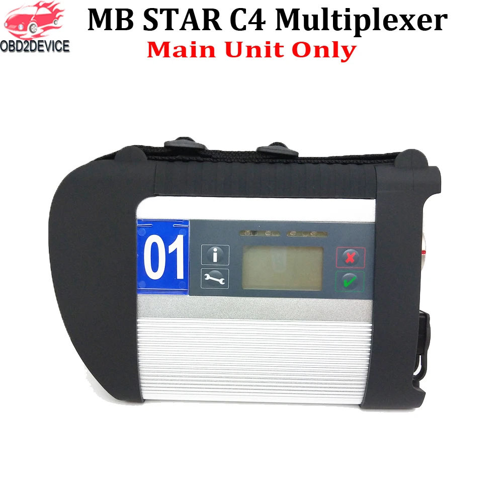 Функция хорошо Mb Star C4 мультиплексор без кабелей MB SD Подключение компактный C4 основной блок только с wifi картой