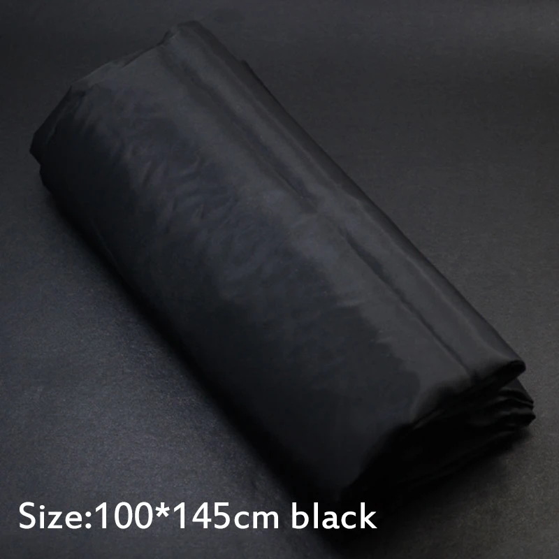 Водонепроницаемая Парикмахерская Ткань окрашенная Горячая шаль чёрная обхват