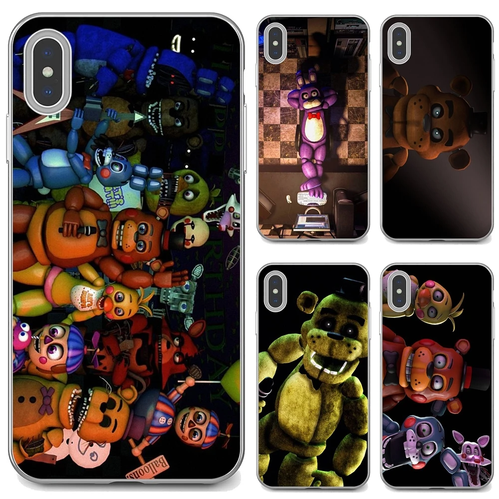 Силиконовый чехол sfm fnaf АНИМАТРОНИКА аниме искусство для Apple iPhone 10 11 12 Pro Mini 4S SE 5C 6 6S