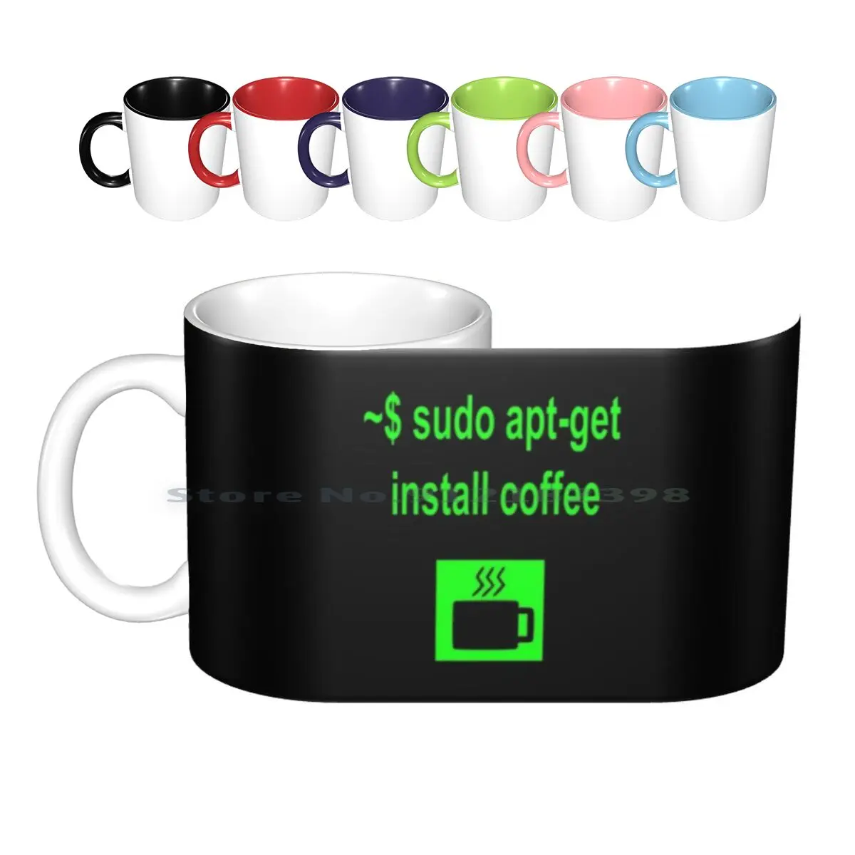 

Linux Sudo Apt - Get Install Coffee Ceramic Mugs Coffee Cups Milk Tea Mug Linux Open Source Sudo Command Line Geeky Coffee Debia