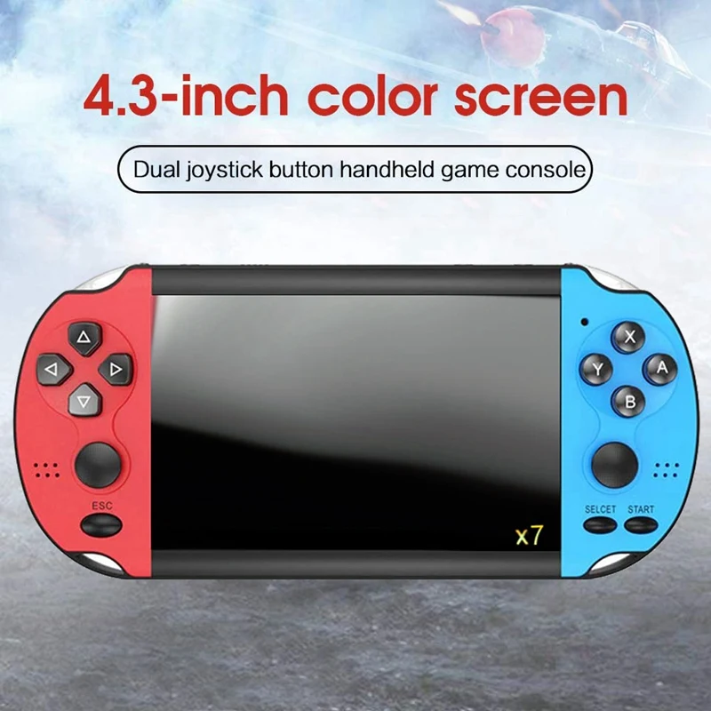 Портативная игровая консоль ретро 4 3 дюйма HD Sn портативная консоль|Игровые