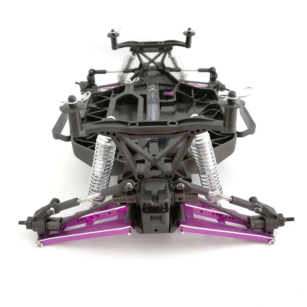 

RCtown 2pcs Huanqi 727 Metal Front Rear Shock Absorption Damping Damper M0285 M0286 for RC Model Cars Accessories