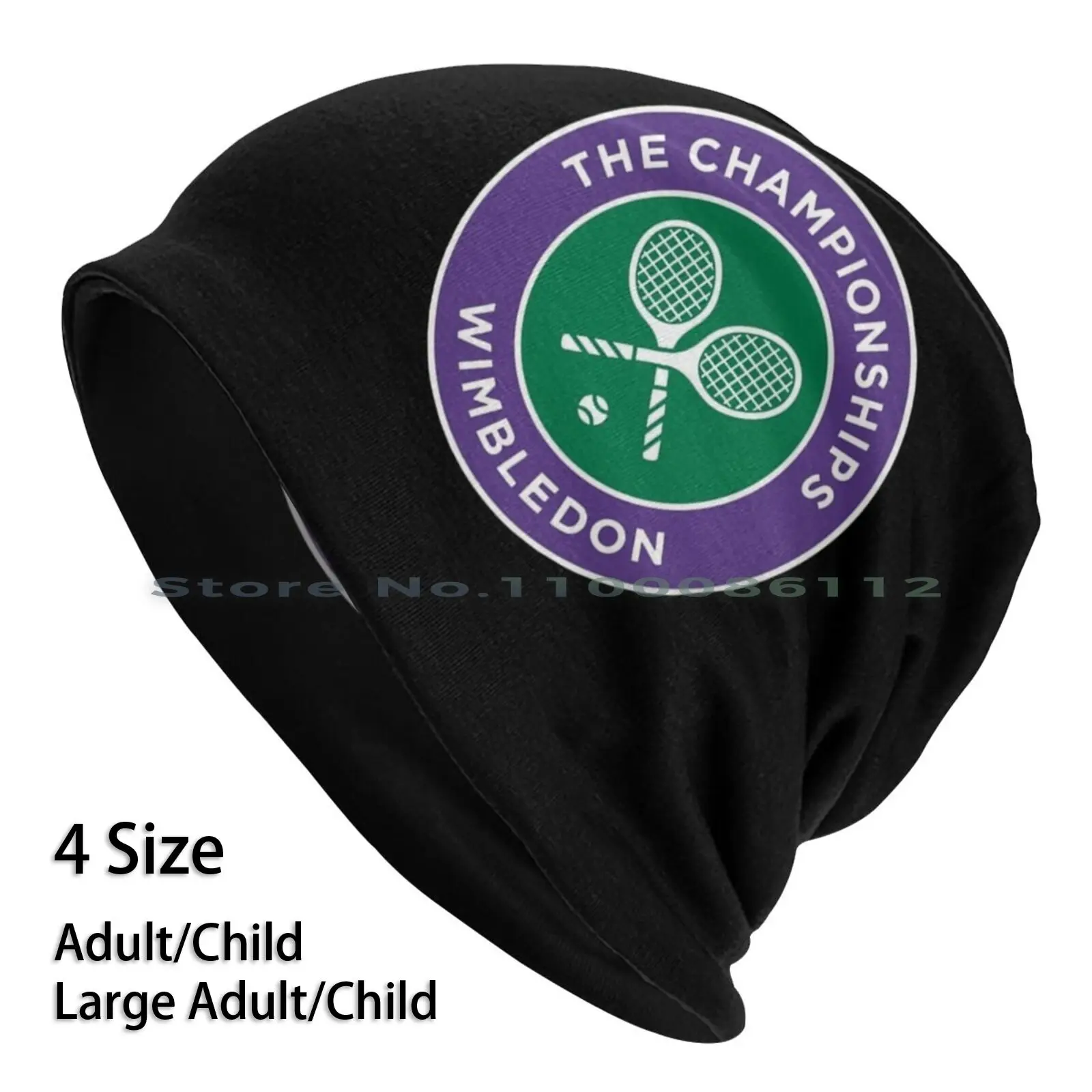

Wimbledon Beanies Knit Hat Wimbledon Tennis Us Open Brimless Knitted Hat Skullcap Gift Casual Creative