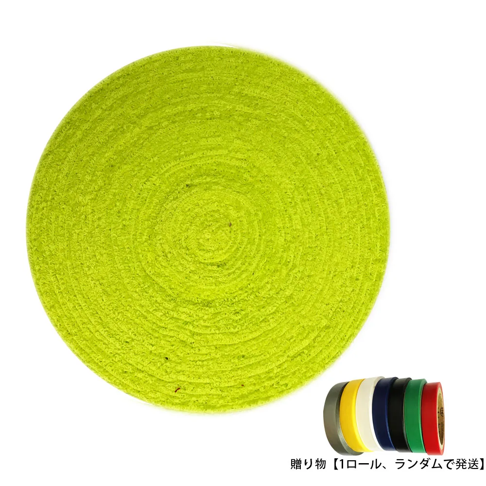 light green Хлопок ручки для полотенец/ракетка для бадминтона/сквош(10 м/катушка - Цвет: light green