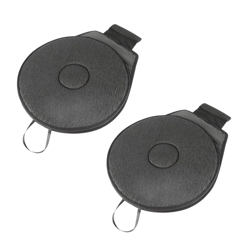 

This Home Office Car Elderly Mobility Aid Black on 2x Rotating Swivel Seat