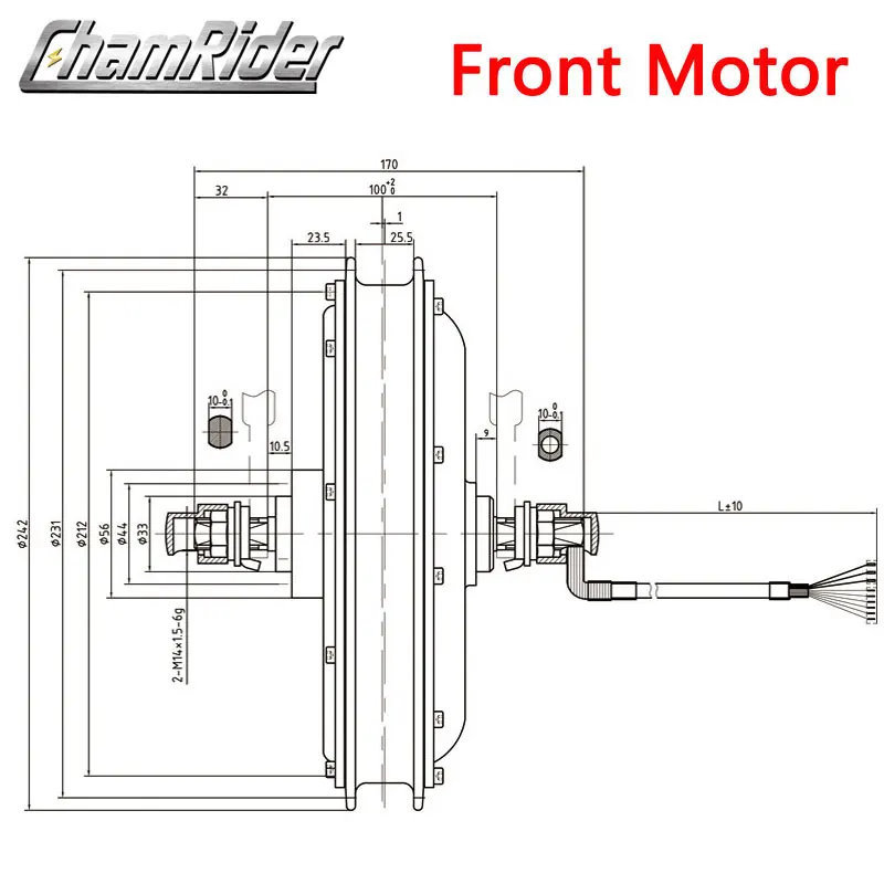 Verkaufen 48V 1000W Motorisierte Rad Direct Drive Hub Motor Rad MXUS Marke 20