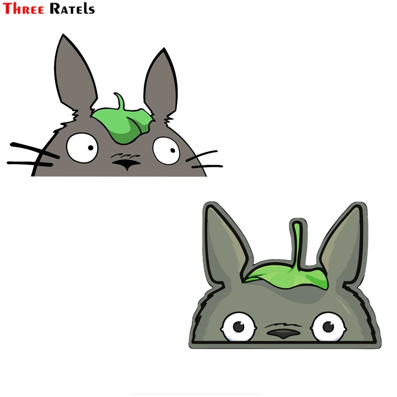 Три Ratels FC78 3D милые тороро выглядывал Водонепроницаемый Стикеры для мини камера