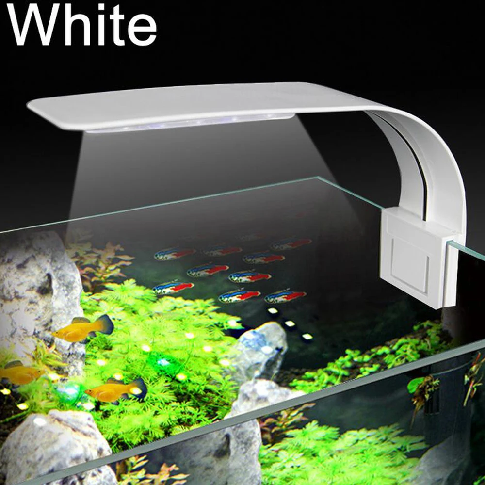 Светодиодный светильник для аквариума 10 Вт SMD5730 ультратонкая лампа