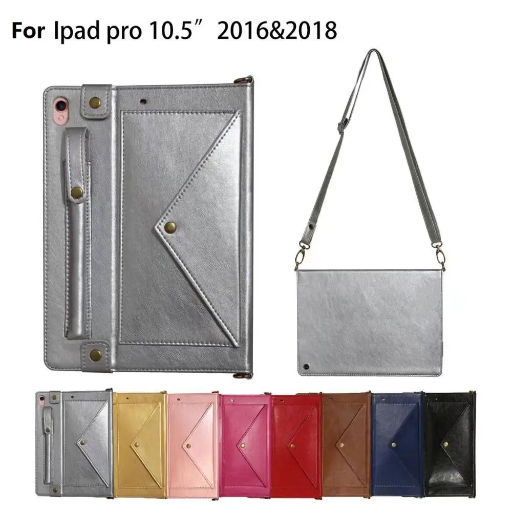 Кожаный чехол для iPad Pro 10,5 плечевой ремень конверт планшет чехол для iPad Air 3 Чехол многофункциональная сумка EEMIA