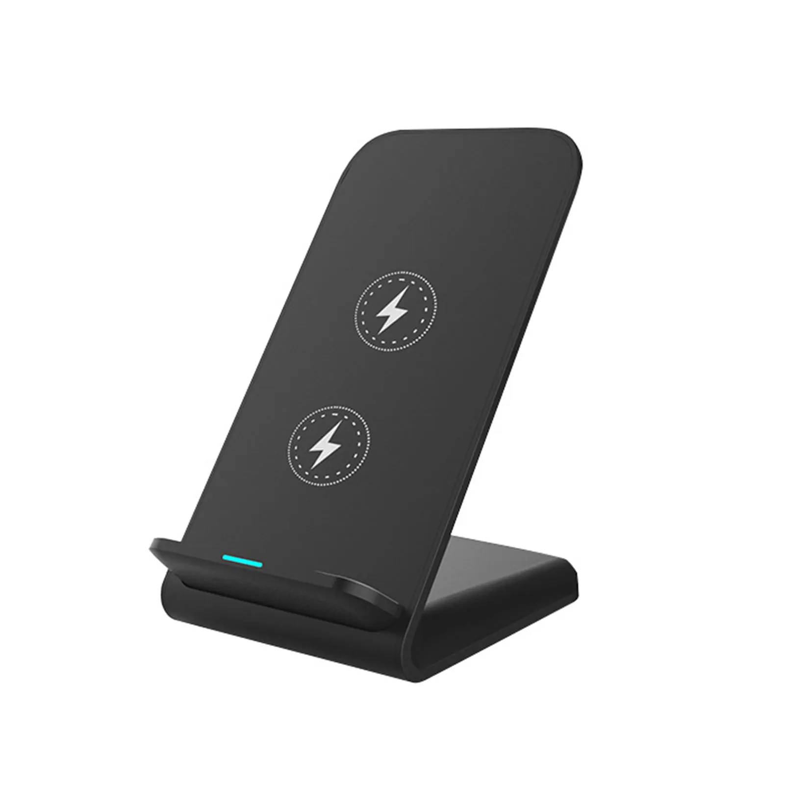 

Portable Space Saving Easy Use Adapter Mobile Phone ABS Fast Charger Wireless Charging Stand Sensitive Sensing Multifunctional