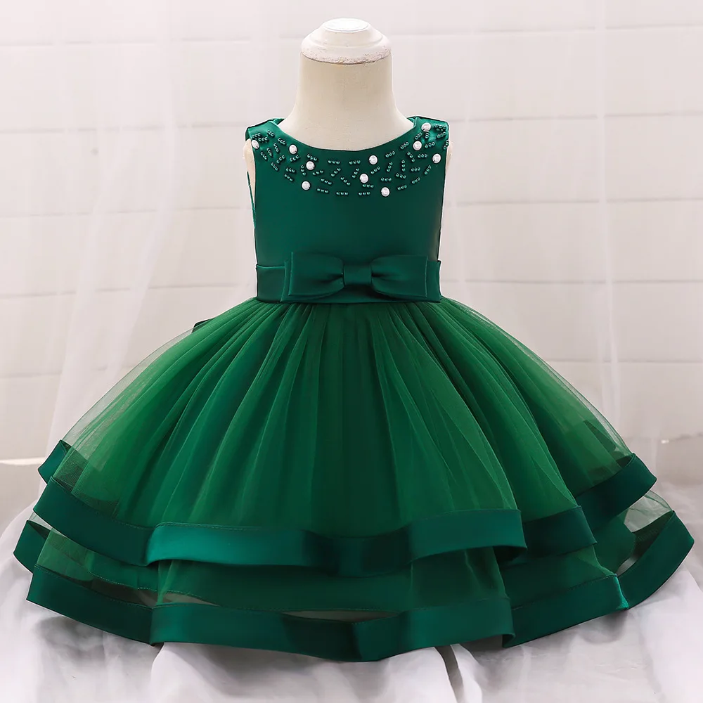 

Wholesale Summer Fashion Party Dress for Girls Toddler Kids Sleeveless O-neck Wedding Birthday Princess Dresses Children Clothes