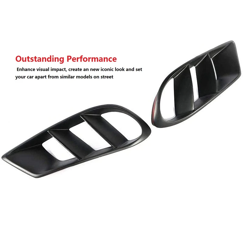 

Fog Lamp Grille Cover for Benz CLS Class W218 CLS350 CLS400 Sport 2015-2018 Front Bumper Light Grille Air Vent Trim