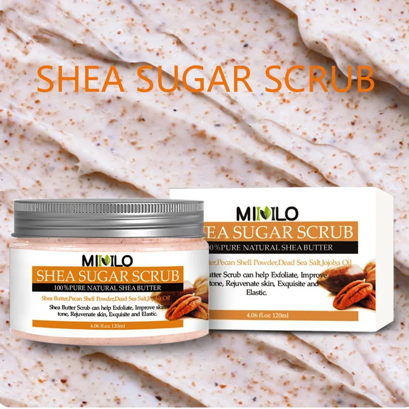 Shea Butter Body Scrub Moisturizing Exfoliating Remove Dead Skin Softens Exfoliator Crea : | Красота и здоровье